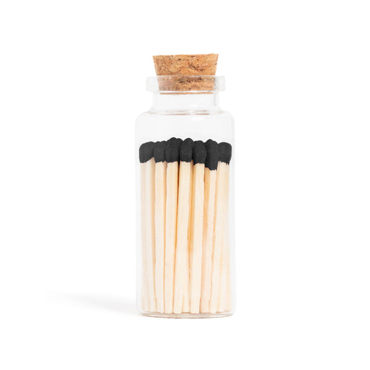 Matches Bottle Black